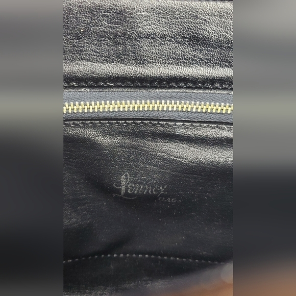 LENNY Genuine leather rectangular Clutch Women's purse. - Picture 5 of 13